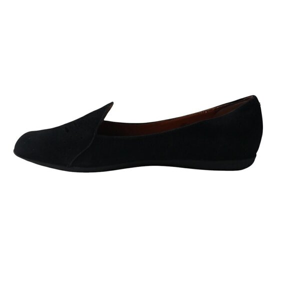 Gentle Souls Erica Black Leather Flats Loafers Womens 7 - Picture 3 of 12